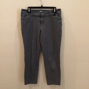 A New Day Cropped Work Pant Gray